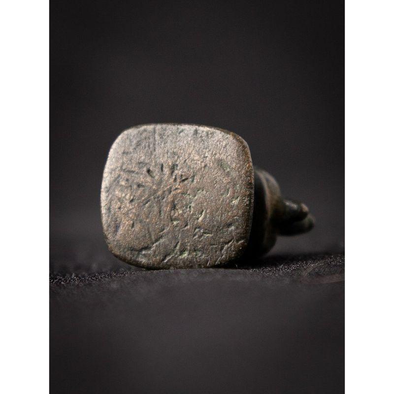Antique Bronze Opium Weight from Burma 5