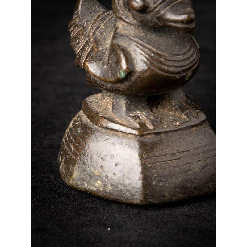 Antique Bronze Opium Weight from, Burma For Sale 6