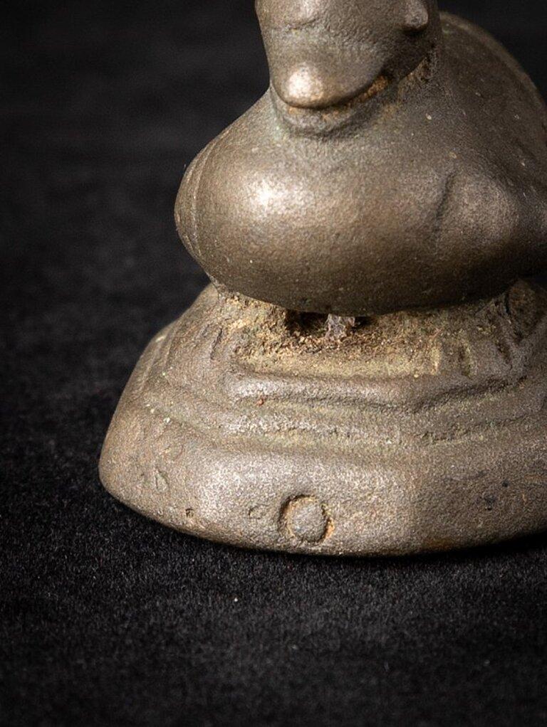 Antique Bronze Opium Weight from Burma For Sale 6