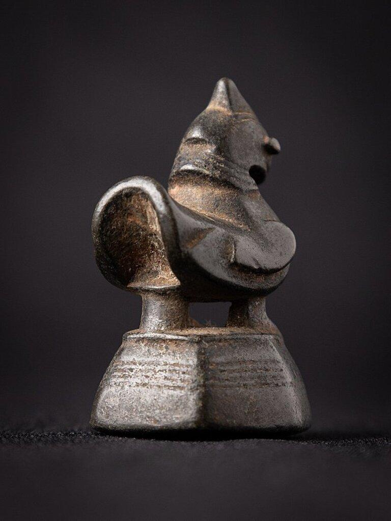 Peso de opio antiguo de bronce procedente de Birmania en venta 5