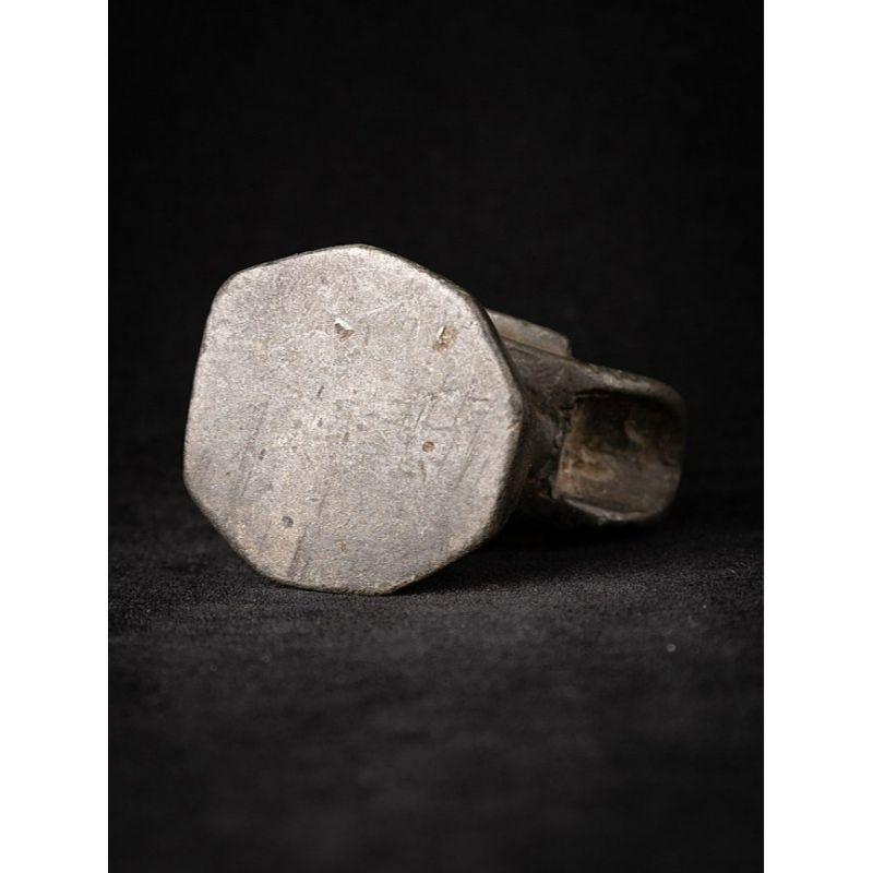 Antique bronze Opium weight from Burma 6