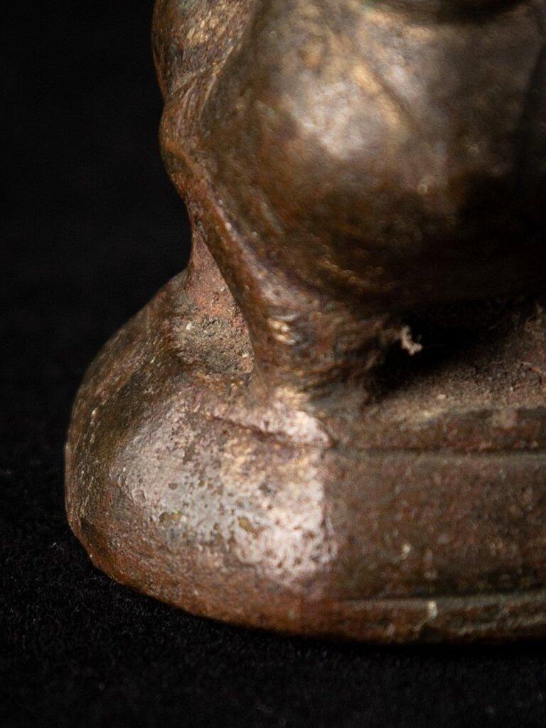 Antico peso da oppio in bronzo proveniente dalla Birmania in vendita 6