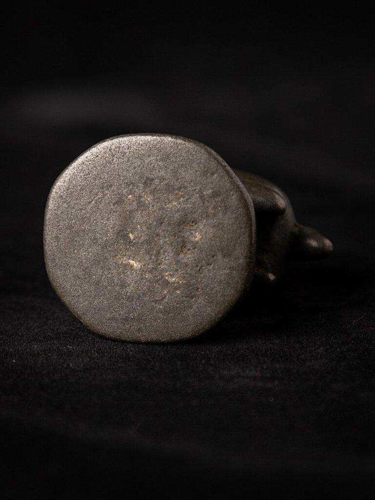 Antique Bronze Opium Weight from Burma For Sale 7