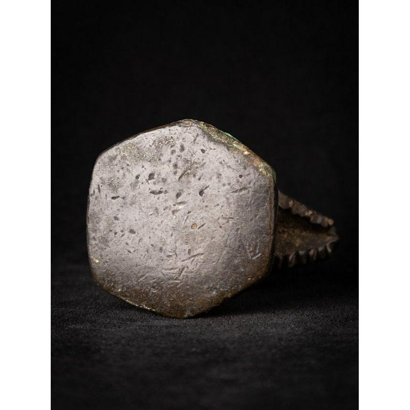 Antique Bronze Opium Weight from, Burma For Sale 8