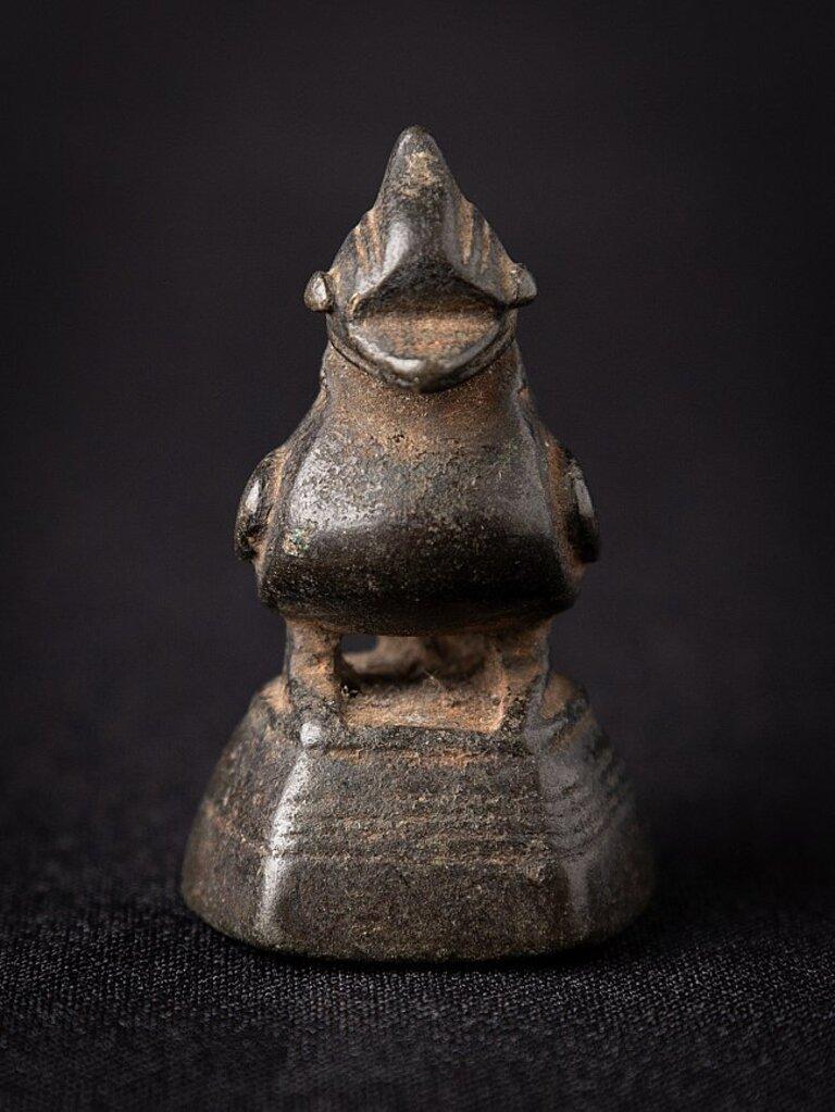 Peso de opio antiguo de bronce procedente de Birmania en venta 7