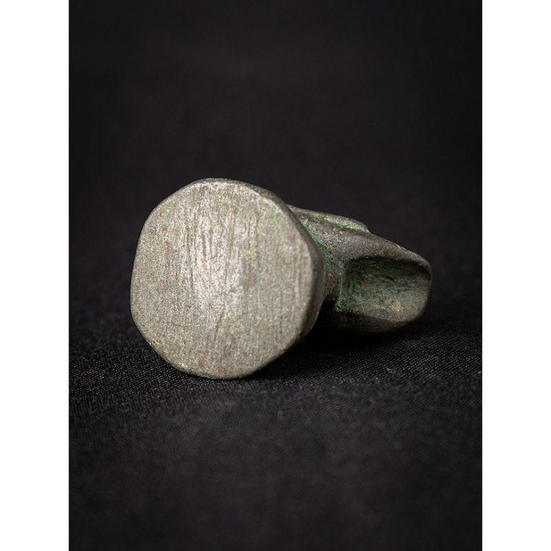 Antique Bronze Opium Weight from Burma For Sale 8