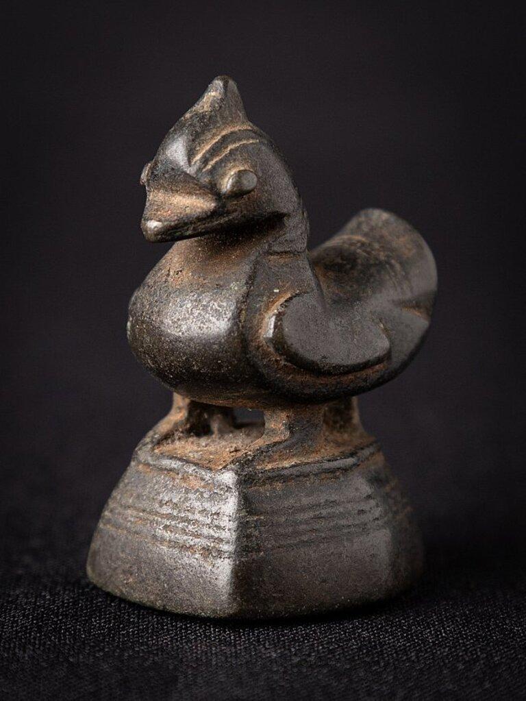 Peso de opio antiguo de bronce procedente de Birmania en venta 8