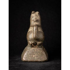 Antique Bronze Opium Weight from Burma