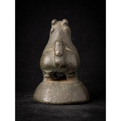 Antique Bronze Opium Weight from Burma