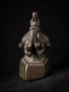 Antique Bronze Opium Weight from Burma