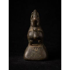 Antique Bronze Opium Weight from Burma
