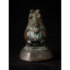Antique bronze Opium Weight from Burma