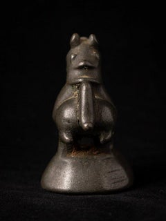 Antique Bronze Opium Weight from Burma