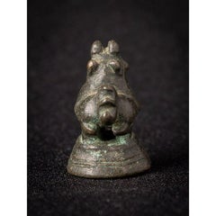 Antique Bronze Opium Weight from Burma