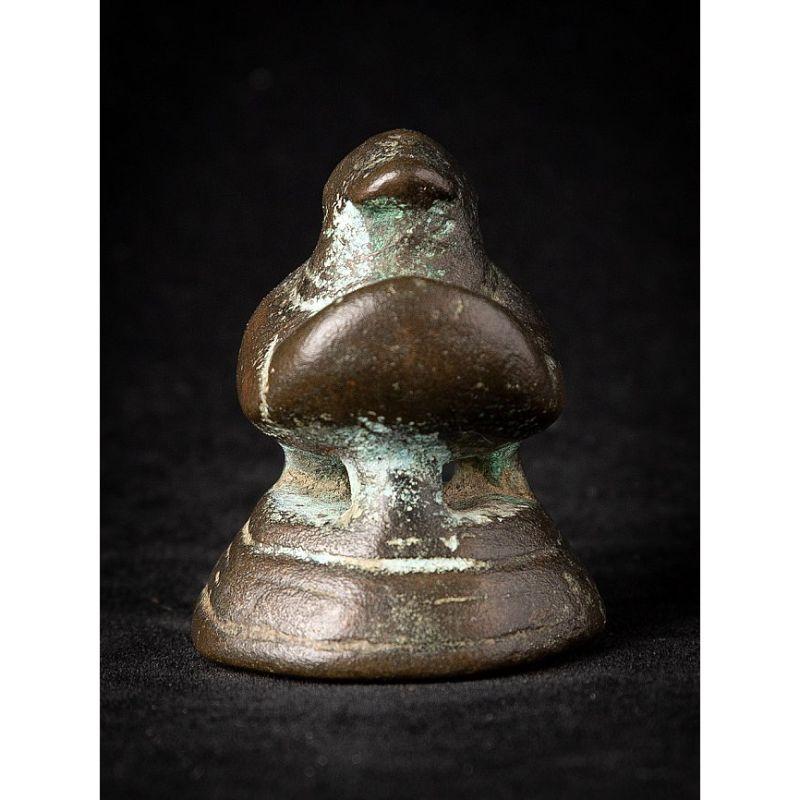 Burmese Antique Bronze Opium Weight from Burma For Sale