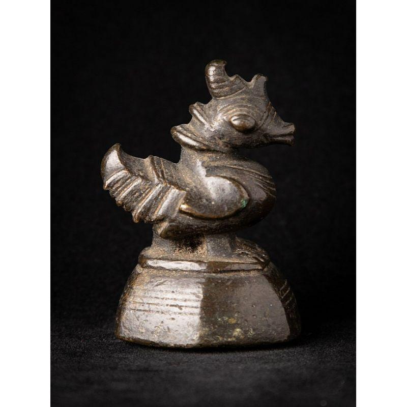 Burmese Antique Bronze Opium Weight from, Burma For Sale