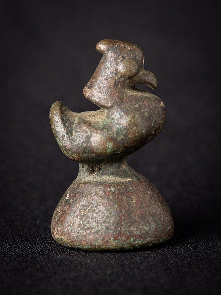 Burmese Antique Bronze Opium Weight from Burma For Sale