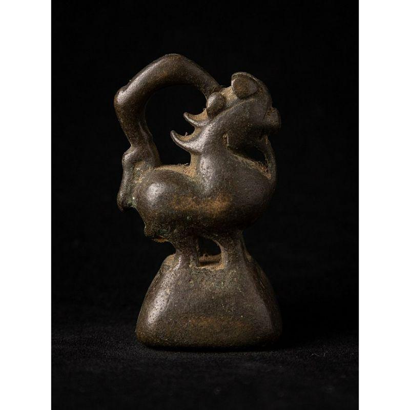 Burmese Antique Bronze Opium Weight from Burma For Sale