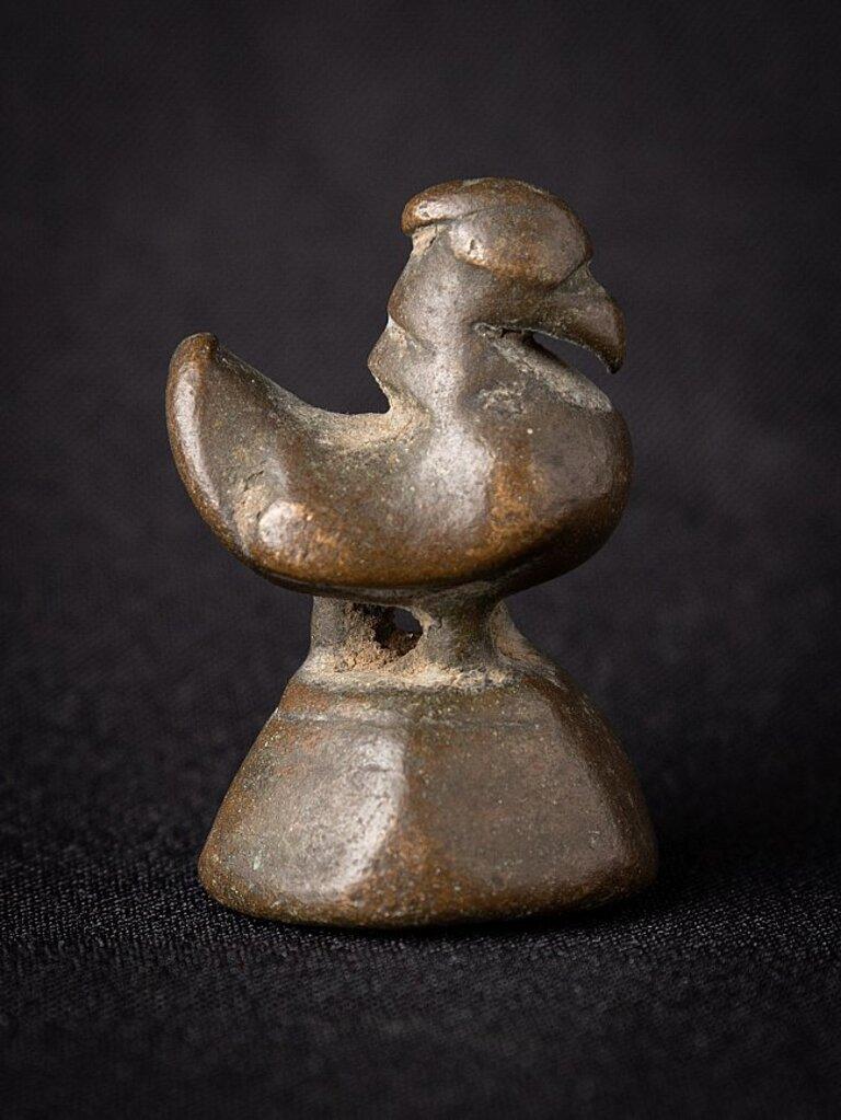 Burmese Antique Bronze Opium Weight from Burma For Sale