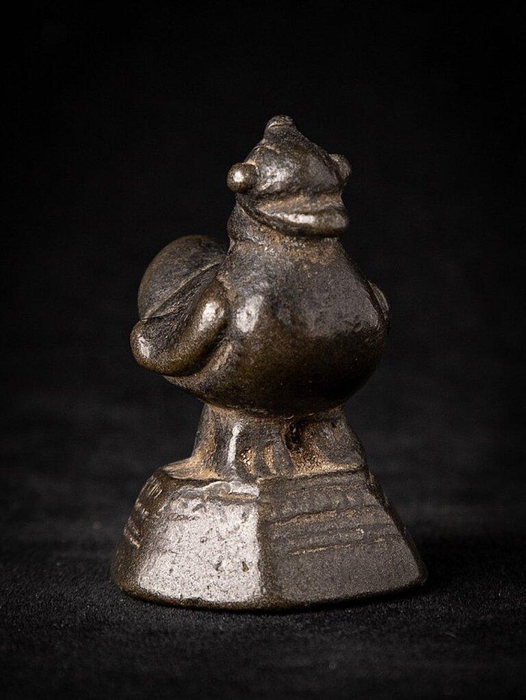 Antikes Opiumgewicht aus Bronze aus Birma im Zustand „Gut“ im Angebot in DEVENTER, NL