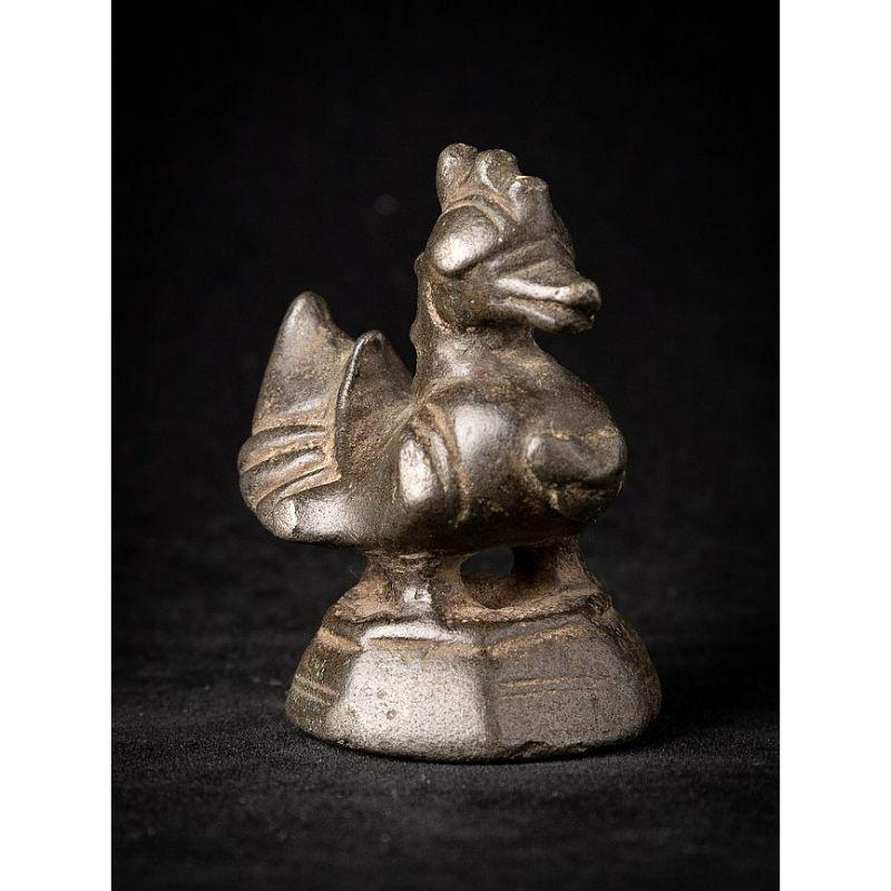 Peso de opio de bronce antiguo de Birmania en Bueno estado para la venta en DEVENTER, NL