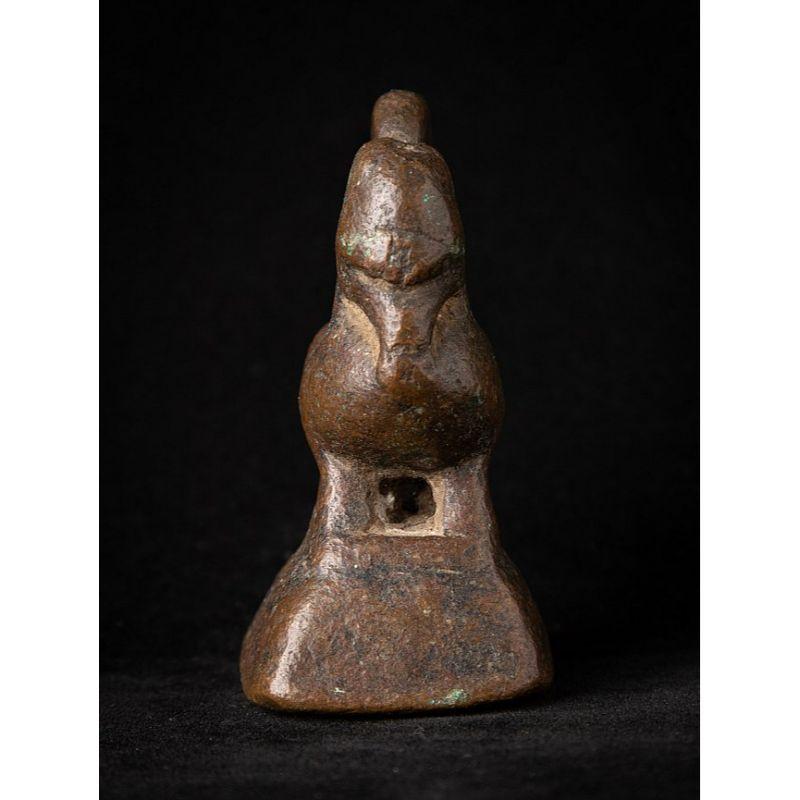 19th Century Antique Bronze Opium Weight from Burma For Sale