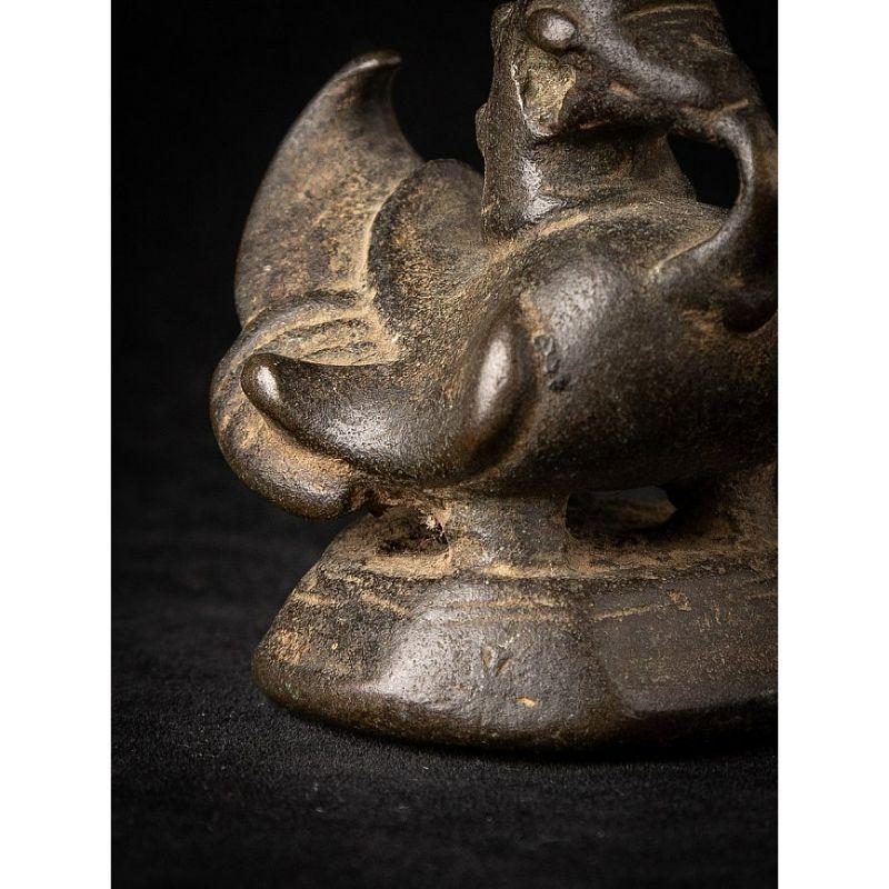 18th Century and Earlier Antique Bronze Opium Weight from Burma For Sale