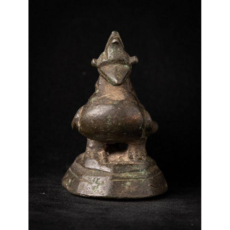 19th Century Antique bronze Opium weight from Burma For Sale