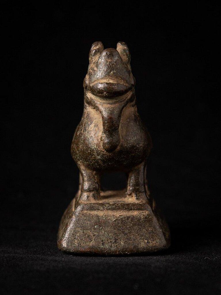 Bronze Poids en bronze ancien d'opium de Birmanie en vente