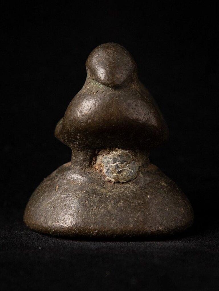 18th Century and Earlier Antique bronze Opium Weight from Burma