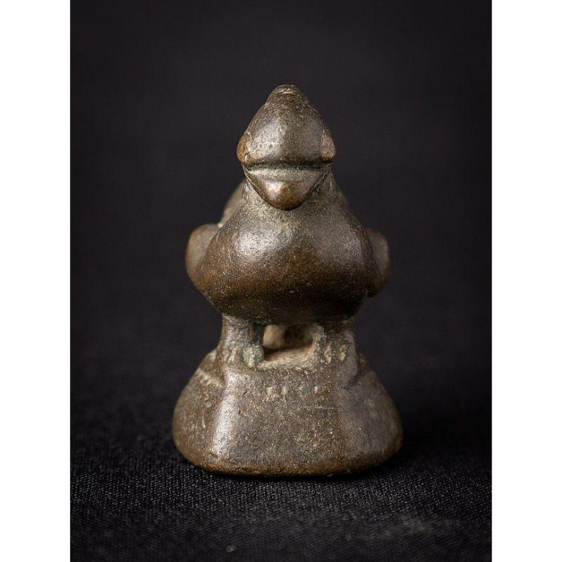 18th Century and Earlier Antique bronze Opium Weight from Burma