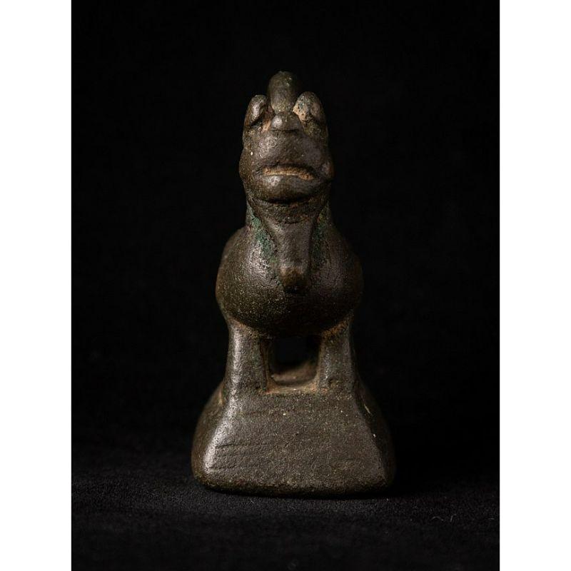 18th Century and Earlier Antique bronze Opium Weight from Burma For Sale