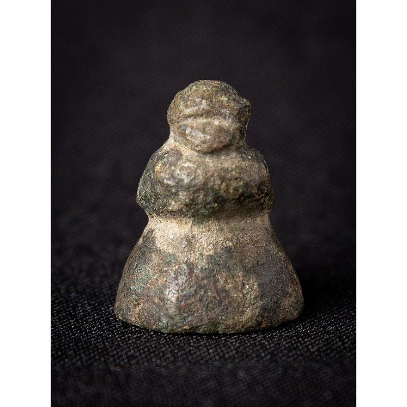 18th Century and Earlier Antique bronze Opium Weight from Burma For Sale