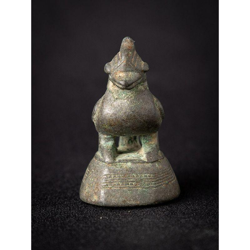 18th Century and Earlier Antique Bronze Opium Weight from Burma For Sale