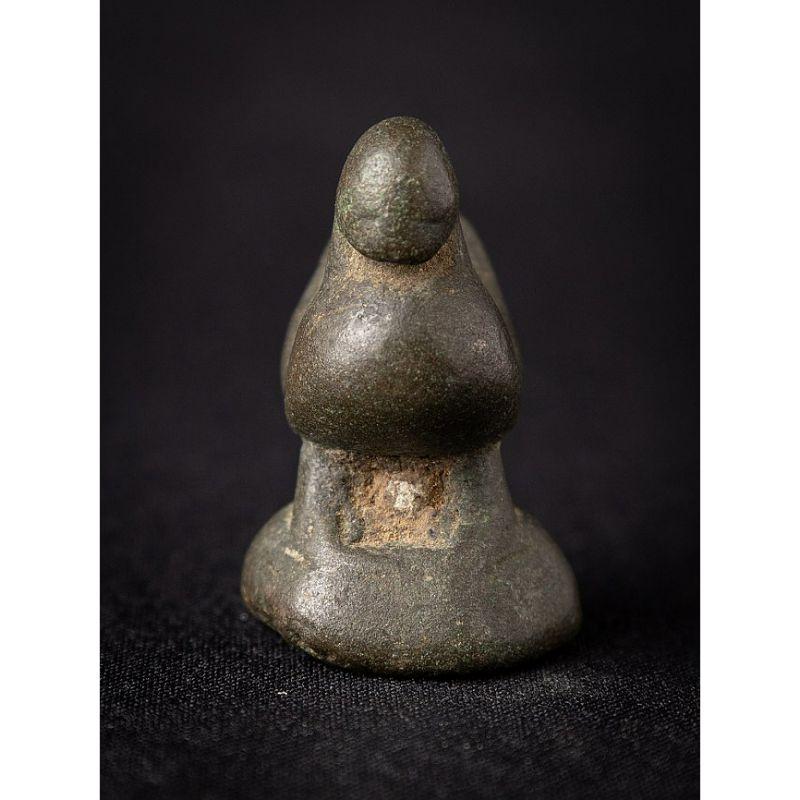 18th Century and Earlier Antique Bronze Opium Weight from Burma
