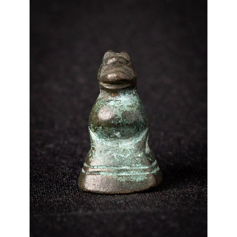 18th Century and Earlier Antique Bronze Opium Weight from Burma