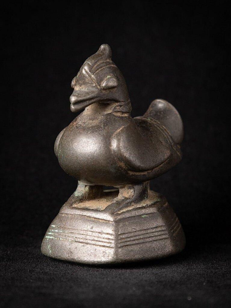 Antikes Opiumgewicht aus Bronze aus Birma 1