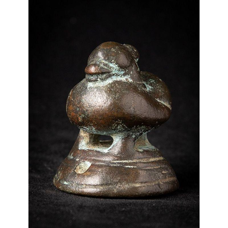 Antique Bronze Opium Weight from Burma For Sale 1