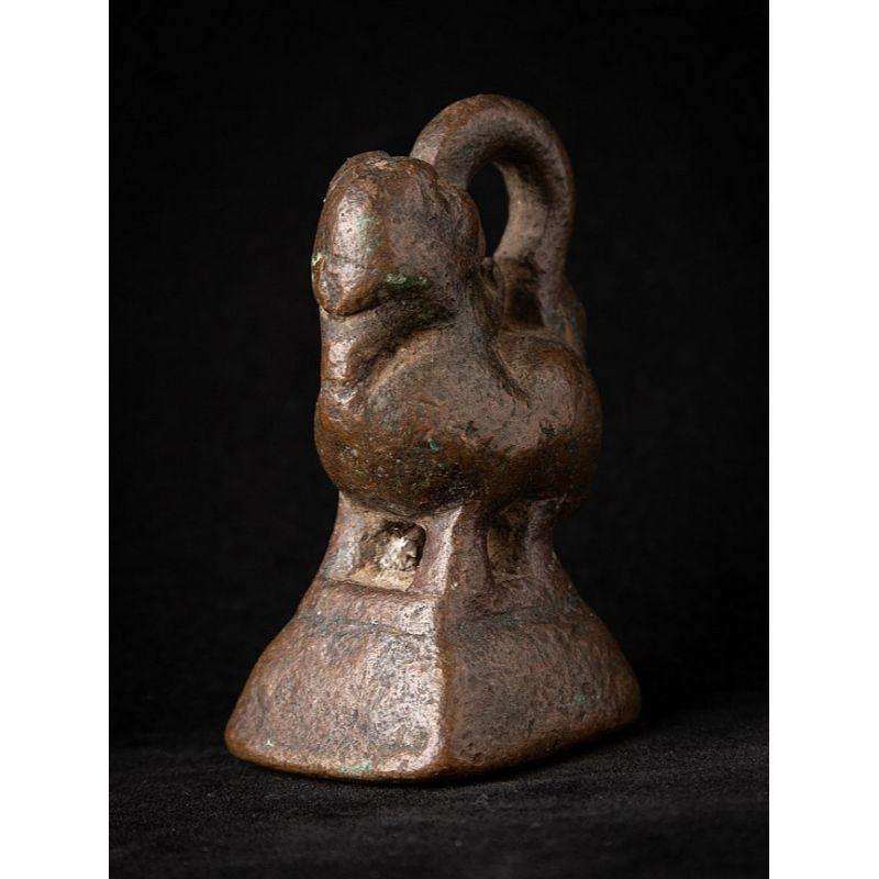 Antikes Opiumgewicht aus Bronze aus Birma im Angebot 1