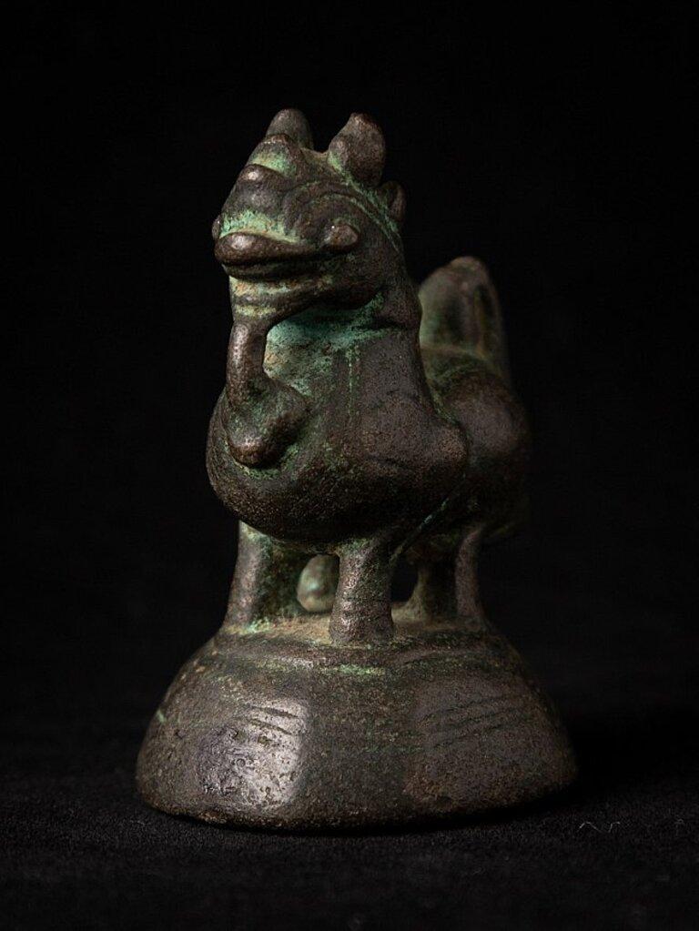 Bronze Antique bronze Opium Weight from Burma For Sale