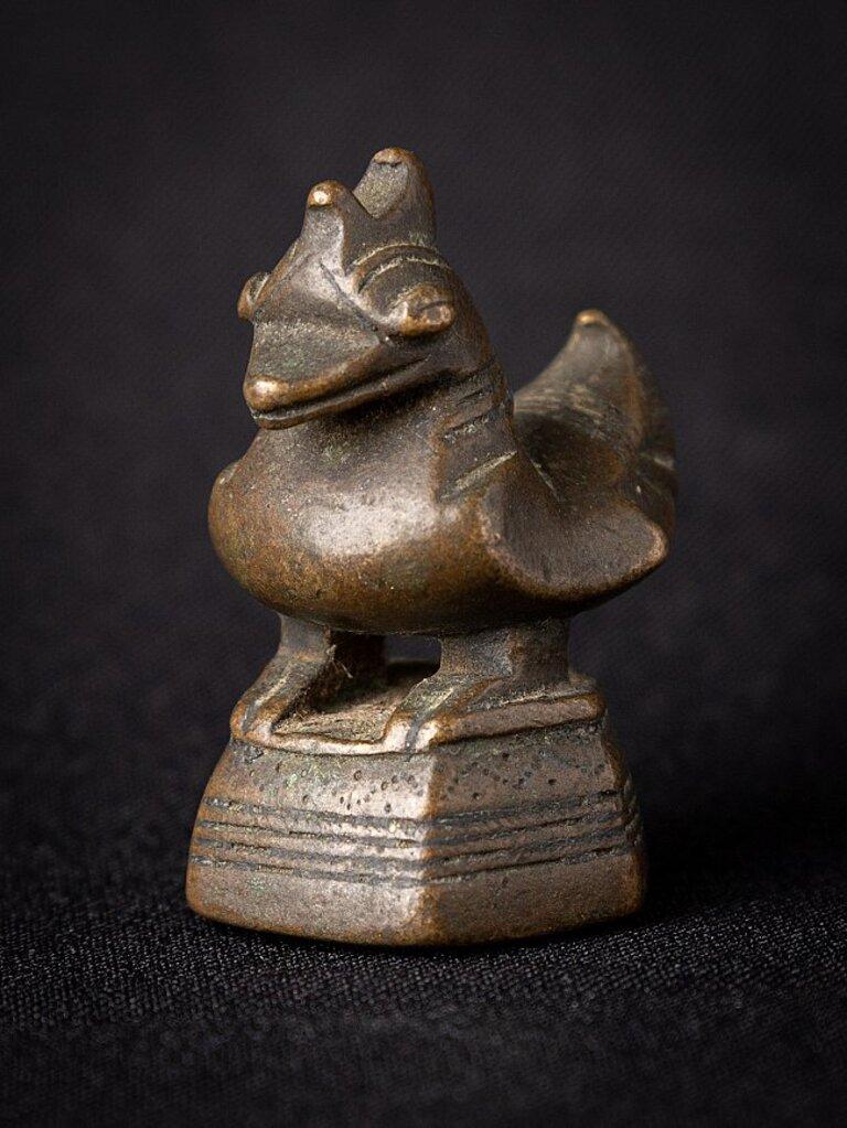 Poids antique en bronze opium de Birmanie en vente 1