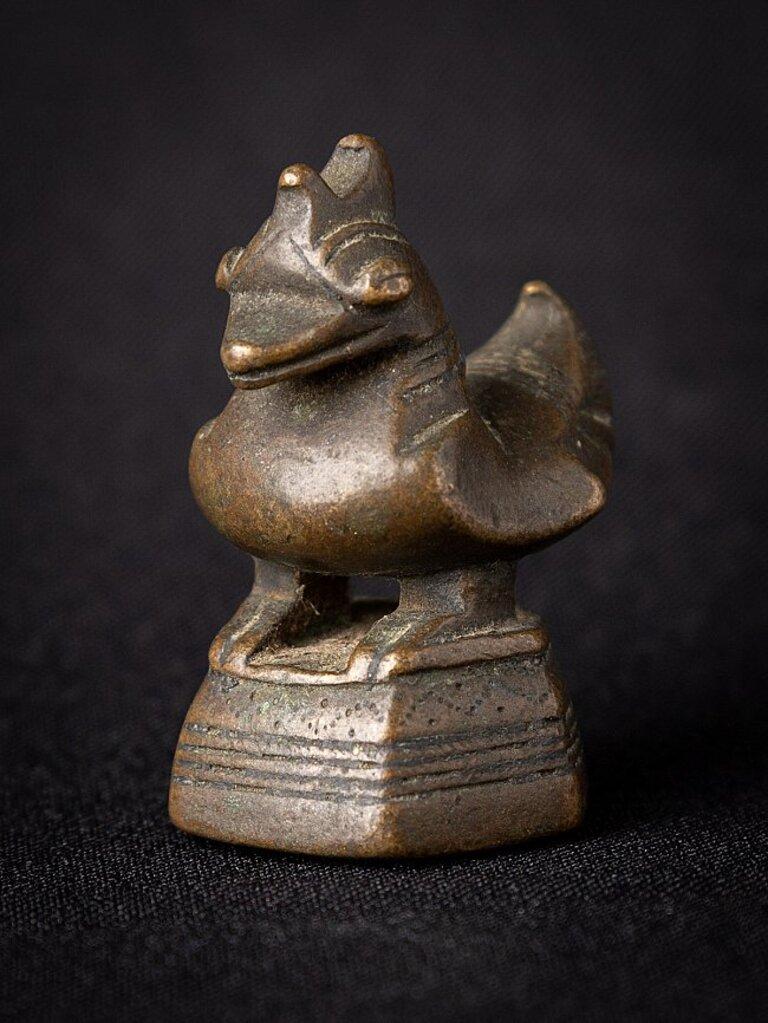 Bronze Antique bronze Opium Weight from Burma For Sale