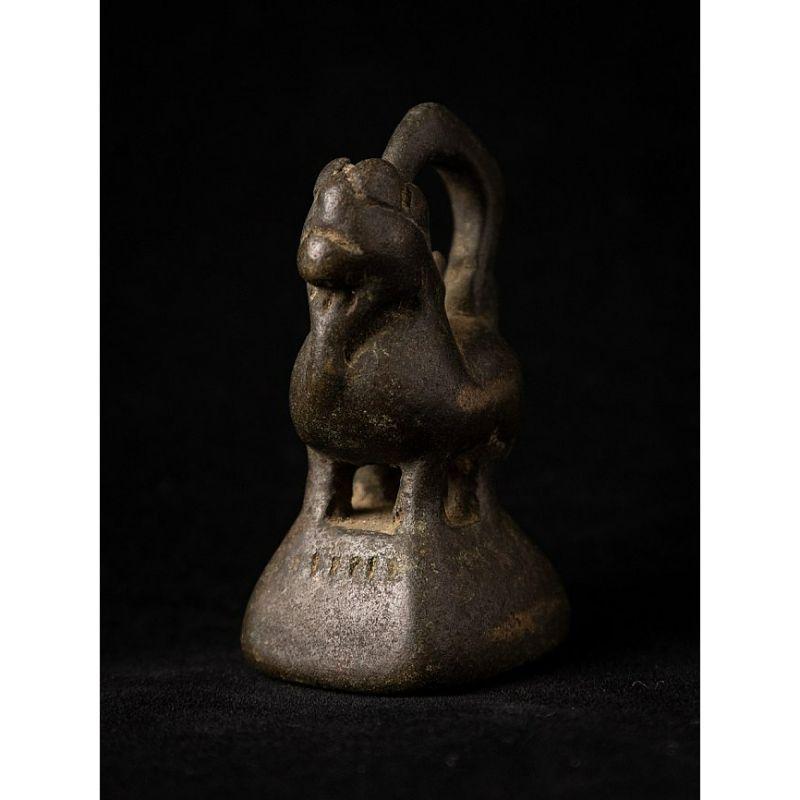 Antique Bronze Opium Weight from Burma For Sale 1
