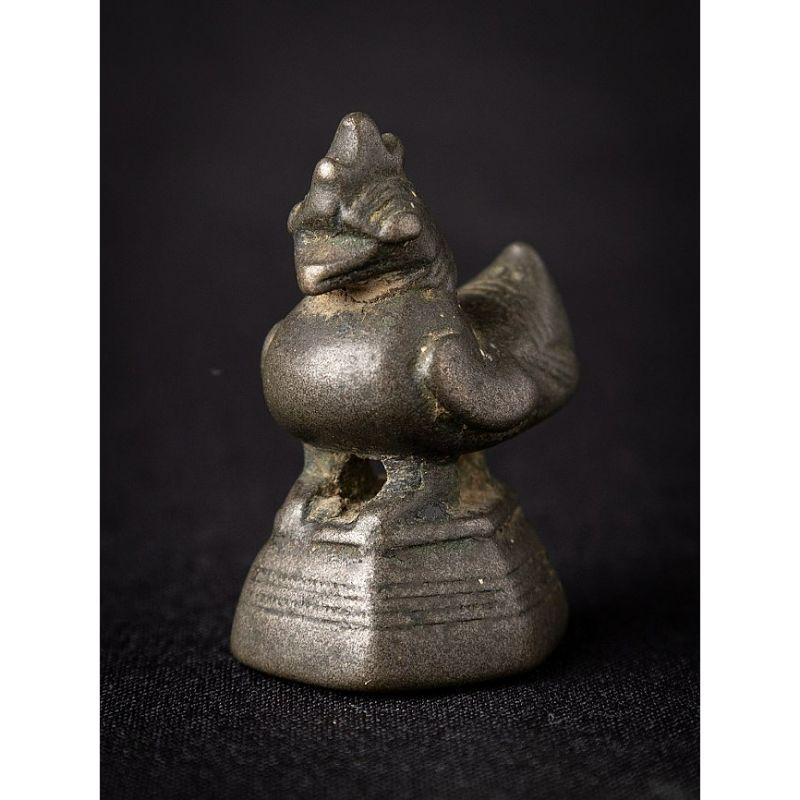 Peso de opio de bronce antiguo de Birmania Bronce
