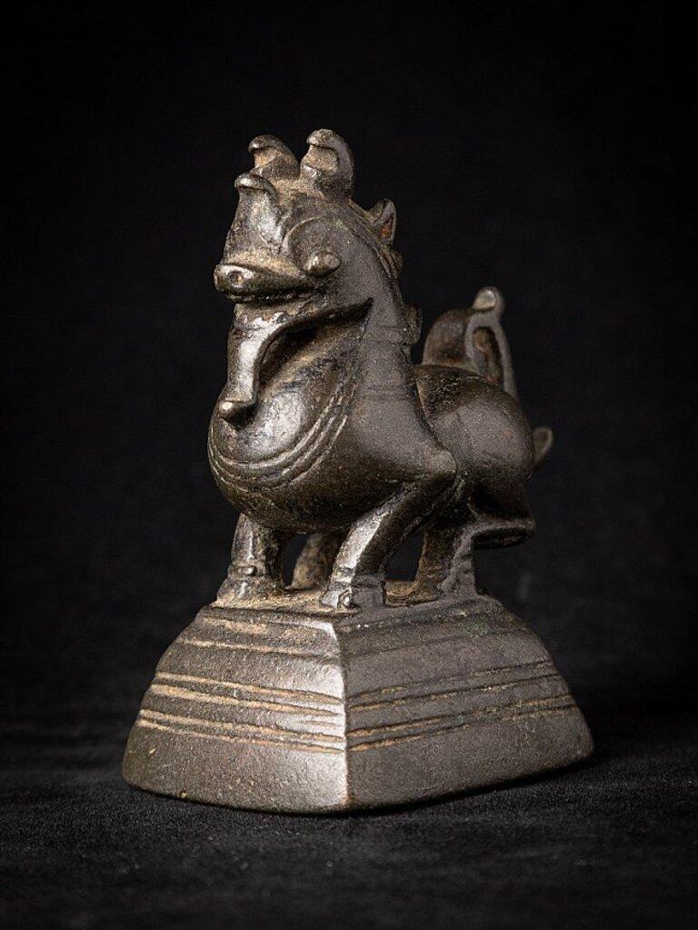 Antique Bronze Opium Weight from Burma 1