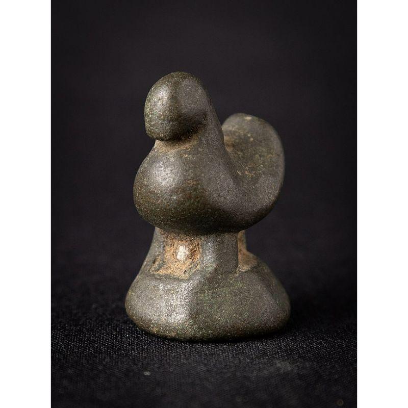 Antique Bronze Opium Weight from Burma 1