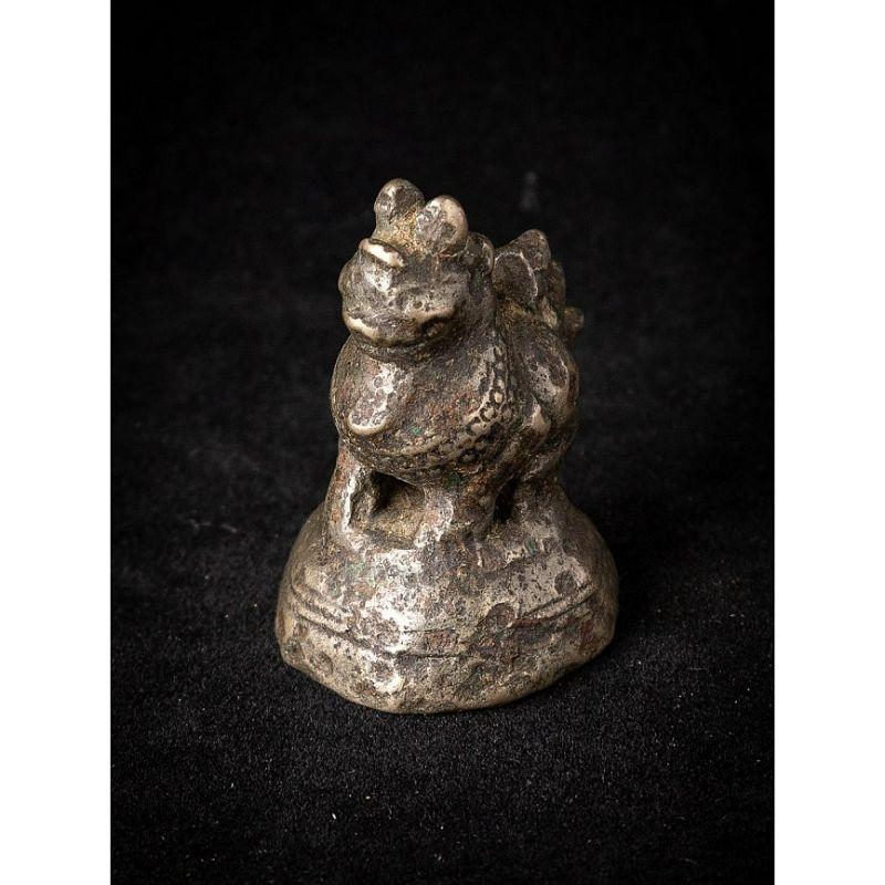 Antikes Opiumgewicht aus Bronze aus Birma im Angebot 2