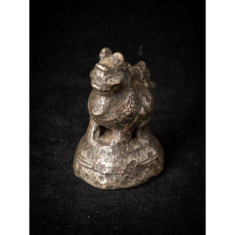 Antique Bronze Opium Weight from Burma For Sale 2