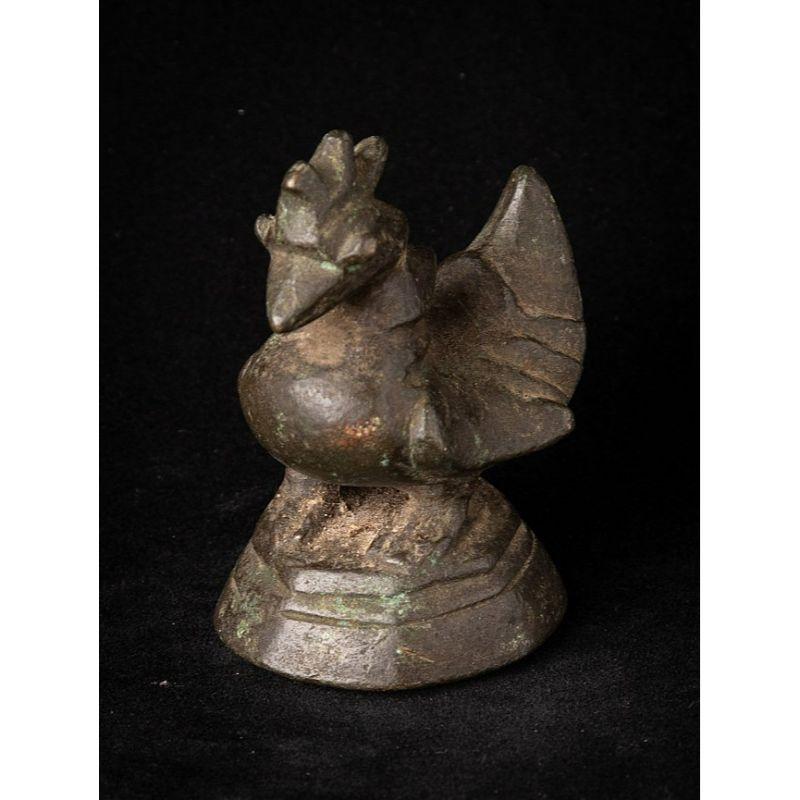 Antikes Opiumgewicht aus Bronze aus Birma im Angebot 2