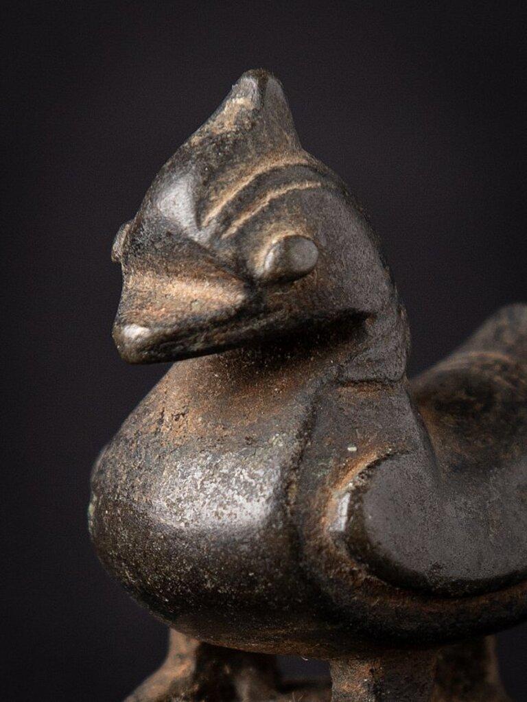 Peso de opio antiguo de bronce procedente de Birmania en venta 1